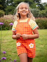 Frugi Orange Saskia Dungaree - Image 1 of 6