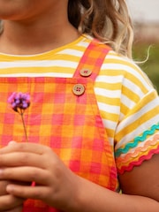 Frugi Orange Saskia Dungaree - Image 2 of 6