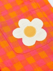 Frugi Orange Saskia Dungaree - Image 6 of 6