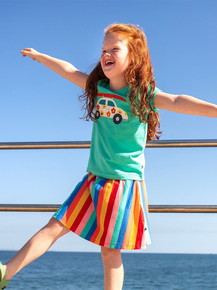 Frugi Alba Blue Skort - Image 1 of 5