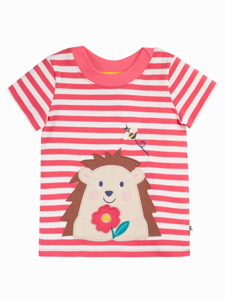 Frugi Easy On Pink T-Shirt - Image 2 of 4