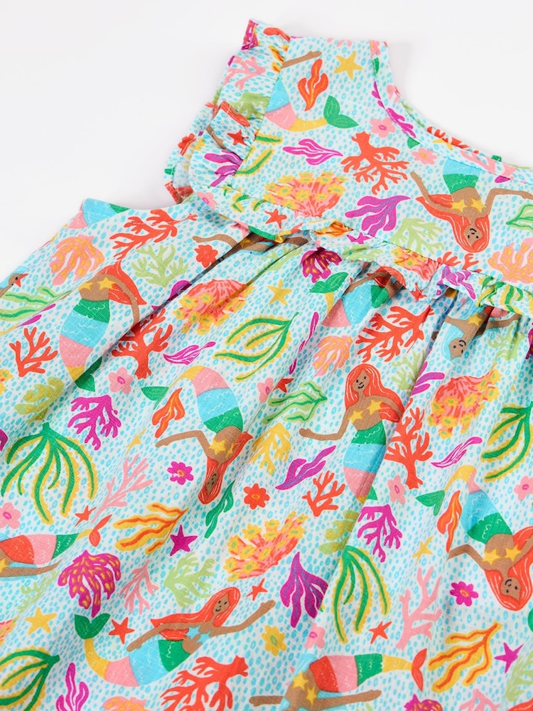 Frugi Blue Lora Summer Dress - Image 2 of 3