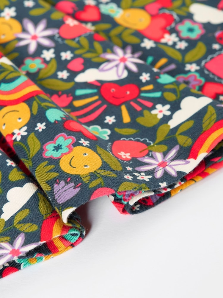 Frugi Spring Skater Blue Dress - Image 5 of 5 Frugi Spring Skater Blue Dress - Image 5 of 5