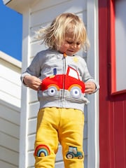 Frugi Character Yellow Joggers - Image 2 of 5