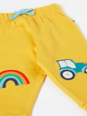 Frugi Character Yellow Joggers - Image 4 of 5
