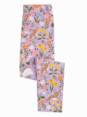 Frugi Purple Libby Printed Leggings - Image 2 of 5