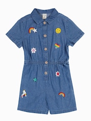 Frugi Imogen Denim Blue Jumpsuit - Image 2 of 4