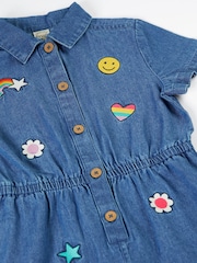 Frugi Imogen Denim Blue Jumpsuit - Image 4 of 4