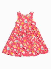 Frugi Pink Sky Summer Dress - Image 2 of 4
