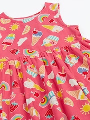 Frugi Pink Sky Summer Dress - Image 3 of 4