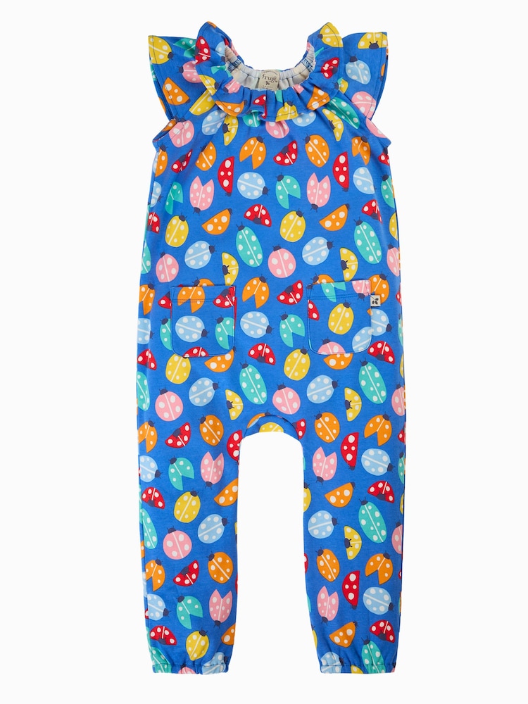 Frugi Ολόσωμο σορτς Παιωνία Μπλε - Εικόνα 1 από 3