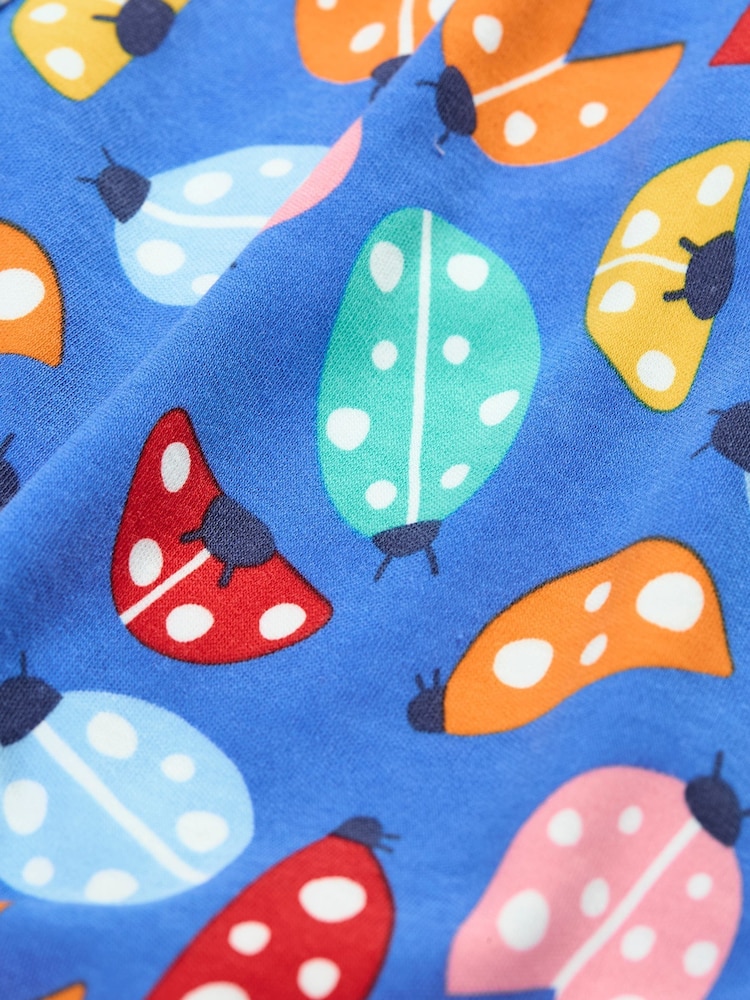 Frugi Ολόσωμο σορτς Παιωνία Μπλε - Εικόνα 3 από 3