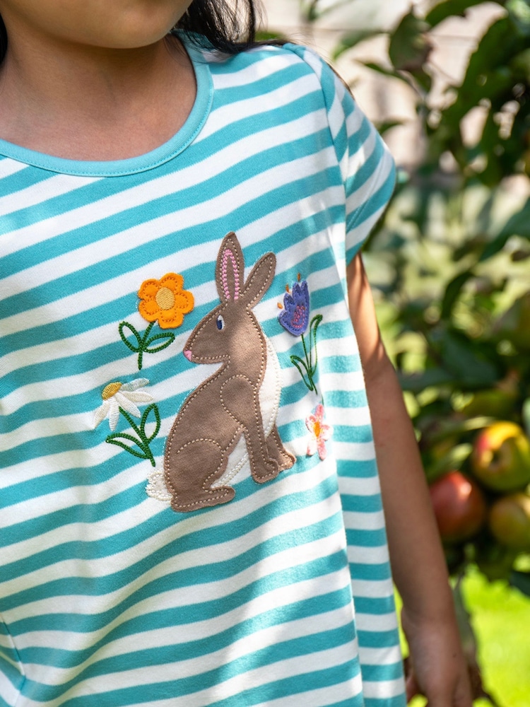 Frugi Blue Lindsey T-Shirt - Image 2 of 5