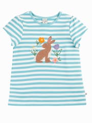 Frugi Blue Lindsey T-Shirt - Image 3 of 5