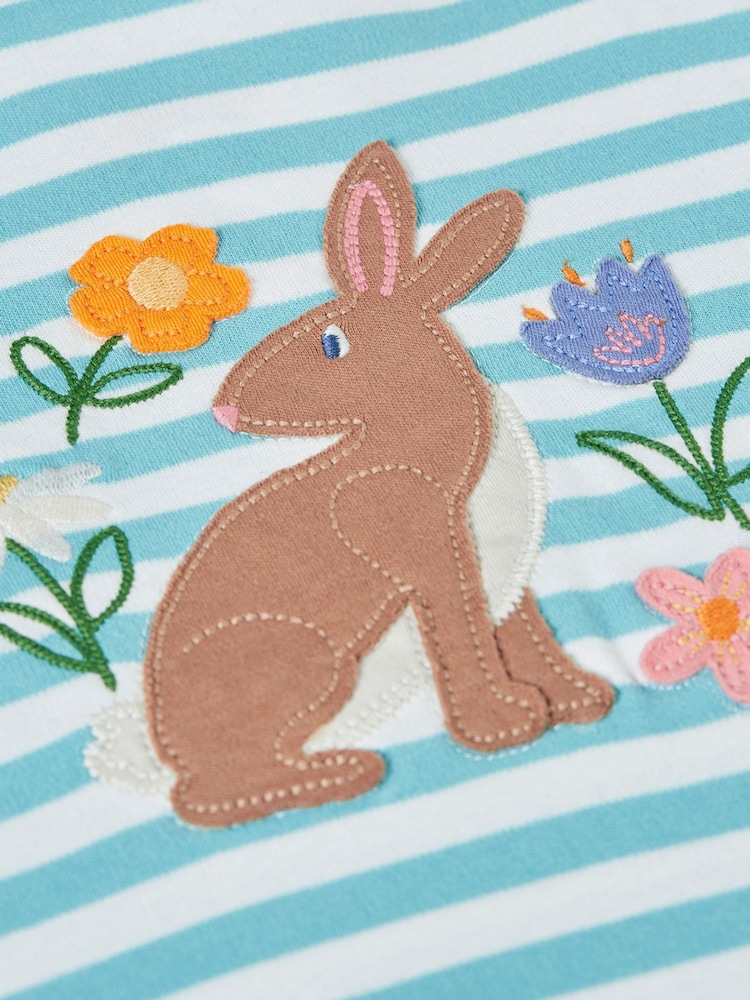 Frugi Blue Lindsey T-Shirt - Image 5 of 5