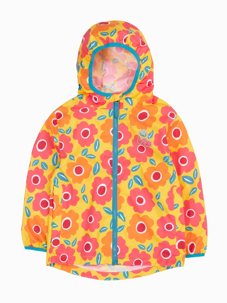 Frugi Rain Or Shine Jacke, Gelb - Bild 2 von 5