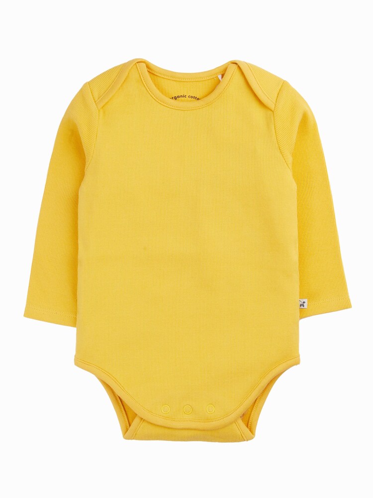 Frugi Little Rib Blue Bodies 2 Pack - Image 2 of 2