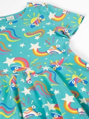 Frugi Sunshine Skater Blue Dress - Image 4 of 5