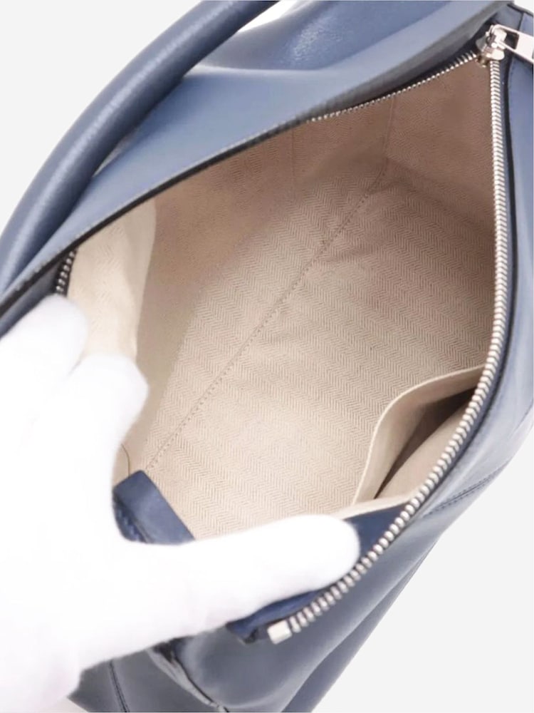 Sign of the Times Blue Loewe Medium Puzzle Leather 2 Way Bag - Image 10 of 10 Sign of the Times Blue Loewe Medium Puzzle Leather 2 Way Bag - Image 10 of 10