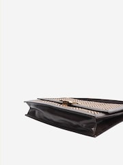 Sign of the Times Brown Celine Vintage Herringbone Shoulder Bag - Image 4 of 8