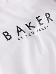 Schwarz - Baker by Ted Baker 3 Piece Varsity Hoodie T-Shirt and Joggers Set - Bild 10 von 12