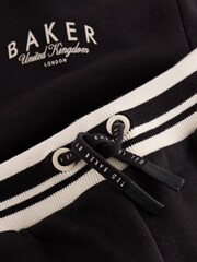 Schwarz - Baker by Ted Baker 3 Piece Varsity Hoodie T-Shirt and Joggers Set - Bild 11 von 12