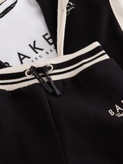 Schwarz - Baker by Ted Baker 3 Piece Varsity Hoodie T-Shirt and Joggers Set - Bild 5 von 12