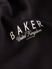 Schwarz - Baker by Ted Baker 3 Piece Varsity Hoodie T-Shirt and Joggers Set - Bild 9 von 12