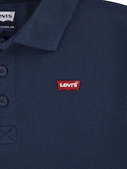 Levi's Blue Batwing Polo Short Sleeve T-Shirt - Image 10 of 11