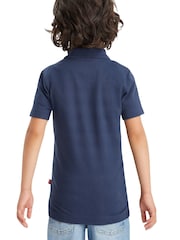 Levi's Blue Batwing Polo Short Sleeve T-Shirt - Image 4 of 11