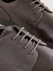 Brown Wide Fit Derby Shoes - Image 5 of 5