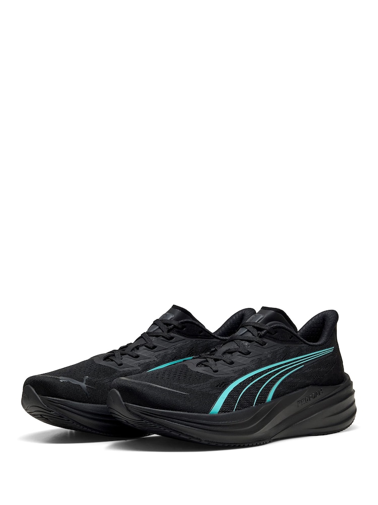Puma Black/Green Darter Pro 2 Trainers - Image 1 of 6 Puma Black/Green Darter Pro 2 Trainers - Image 1 of 6
