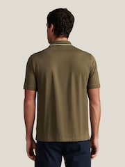 Peckham Rye Mercerised Tipped Polo Shirt - Obrázek 2 z 5
