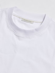 Alb - Peckham Rye Mercerised Jersey T-Shirt - Imaginea 9 din 10
