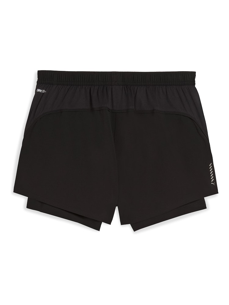 Puma Black W Run Velocity 2 In 1 3" Shorts - Image 7 of 7