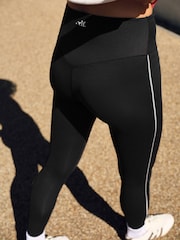 self. Black High Impact Sports Leggings - Image 3 of 7