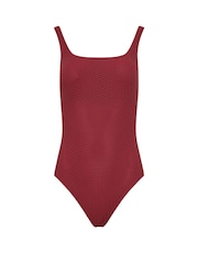 Long Tall Sally Red Crochet Swimsuit - Image 1 of 2