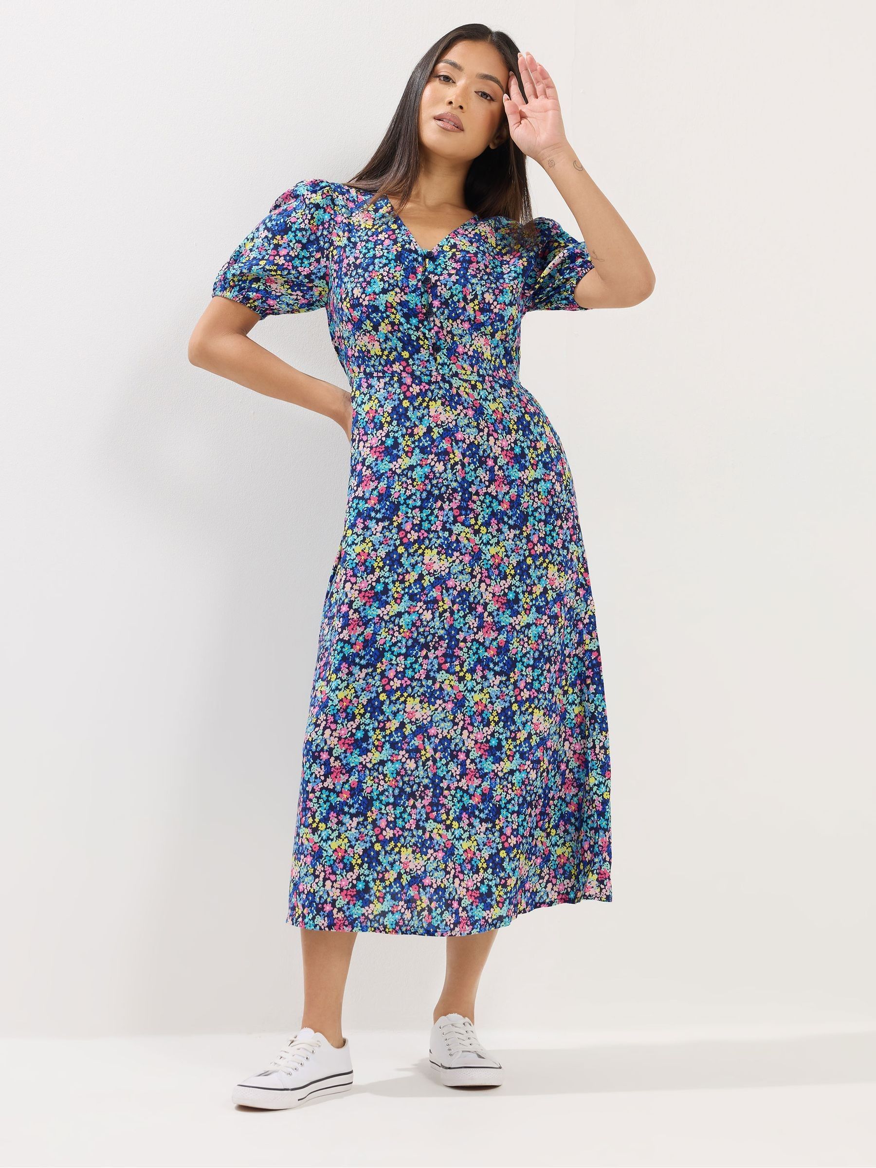 arket floral silk dress The Best Arket Dresses to Buy in 2019