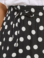 M&Co Petite Spot Printed Maxi Skirt - Image 4 of 5