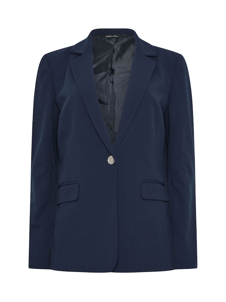 M&Co Blue Tailored Blazer - Image 2 of 2