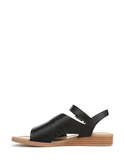 Blowfish Malibu Ardice Regular Fit Strappy Black Sandals - Image 2 of 7