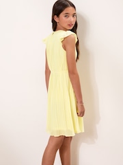 Lipsy 3D Corsage Pleated Occasion Dress (5-16yrs) - Image 5 de 5