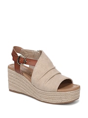 Blowfish Malibu Amira Regular Fit Wedge Brown Slingbacks - Image 3 of 7