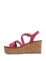 Blowfish Malibu Pink Aurora Regular Fit Wedge Sandals - Image 2 of 7