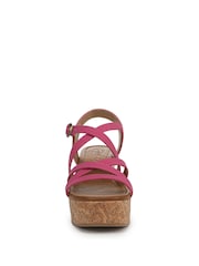 Blowfish Malibu Pink Aurora Regular Fit Wedge Sandals - Image 4 of 7