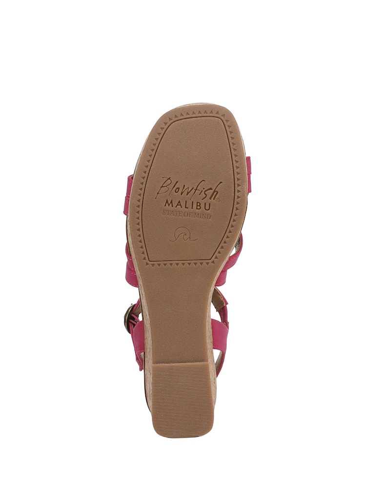 Blowfish Malibu Pink Aurora Regular Fit Wedge Sandals - Image 7 of 7 Blowfish Malibu Pink Aurora Regular Fit Wedge Sandals - Image 7 of 7