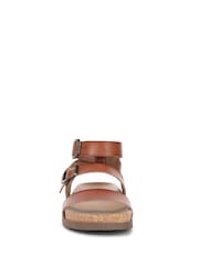 Blowfish Malibu Lawson Regular Fit Strappy Brown Sandals - Image 4 of 7