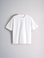 The Set 3 Pack Heavyweight Oversized T-Shirts Pink/Cream - Image 3 of 6