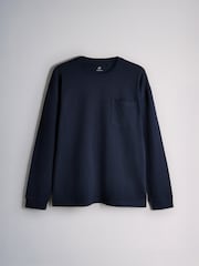The Set 3 Pack Longsleeve Heavyweight Pocket T-Shirts - صورة 4 من 6