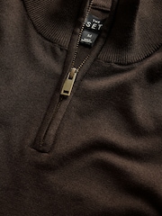 The Set 2 Pack Quarter Zip Knit Jumpers - Obraz 11 z 11